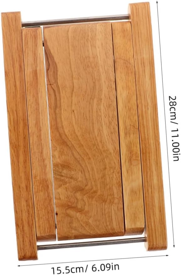 Levemolo Solid Wood Guitar Footstool Adjustable Height Classical Guitar Stool Leg Rest Rack for Musicians