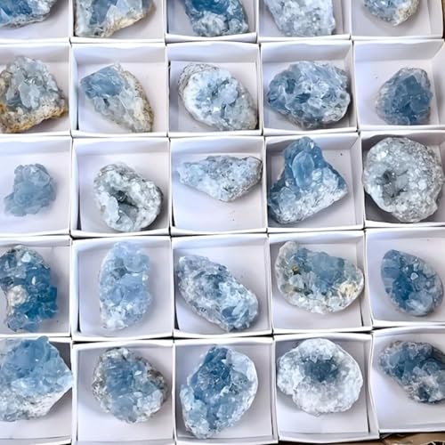 Celestite crystal cluster pour créer un espace de sérénité et de méditation chez soi - 4