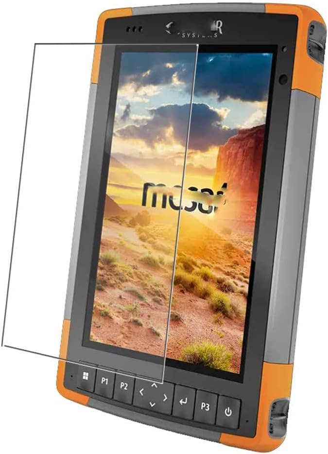 Puccy 3 Pack Screen Protector, compatible with Juniper Systems mesa 3 7" Monitor TPU Film Guard （ Not Tempered Glass Protectors）