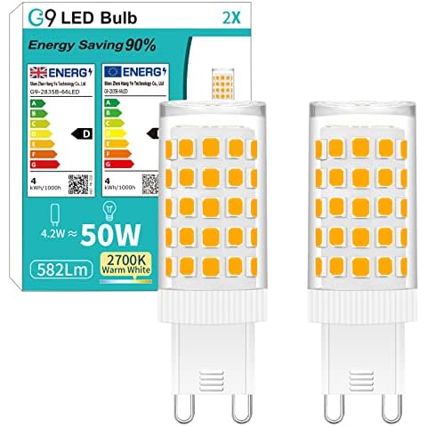 Bombillas LED G9 cálidas de 360° Cover