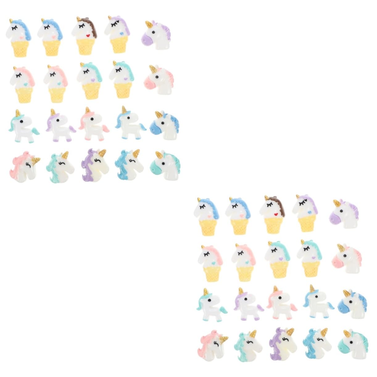 Adornos de unicornio para fiestas infantiles y decoración de cumpleaños mágicos