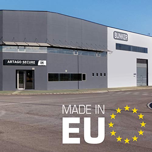 Bunker BP80B Barra Antifurto Volante Pedale, Fascia Alta, Scudo Articolato, Cavo D'acciaio Corazzato, Universale, Grigio - 7