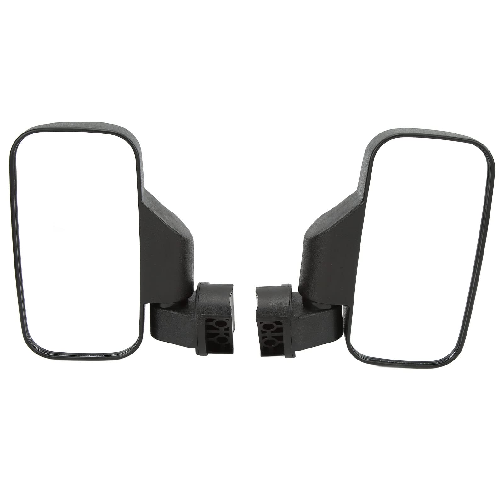 Rétroviseur Latéral de Remplacement pour UTV Roll Bar Noir Vision Parfaite Stabilise la Vision pour UTV AVT Maverick Montage Plastique à Fort Impact 7,2 X 3,54 Pouces
