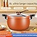 Imagen de olla a presión antiadherente multifuncional de gran capacidad