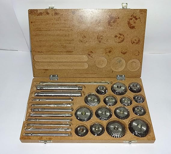 Set de 15 piezas cortador de asiento de válvula PRESIZE miniatura 2