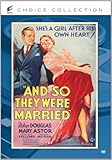 And So They Were Married