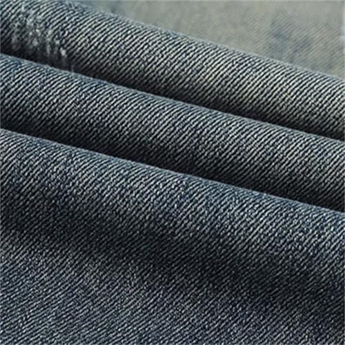 Moonker Toddler Boys Girls Jeans High Elastic Waist Denim Pants Loose Straight Leg Denim Trouser with Infant4