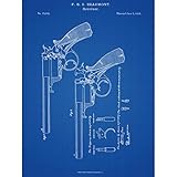 vintage gun shirts Impresión de arte de calidad excepcional sobre papel texturizado de lujo.