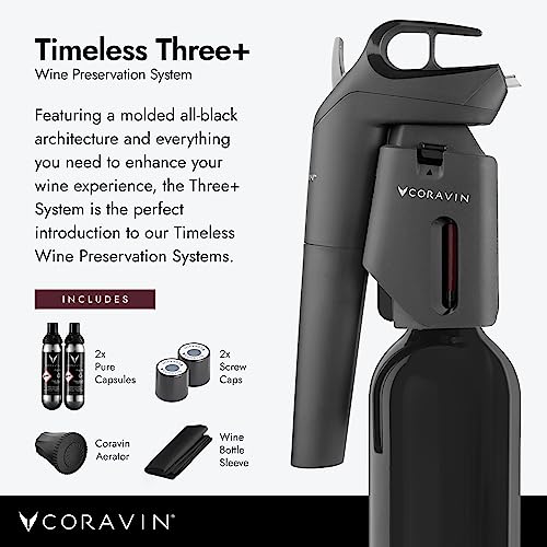 Coravin Timeless Three + sistema de preservação de vinho
