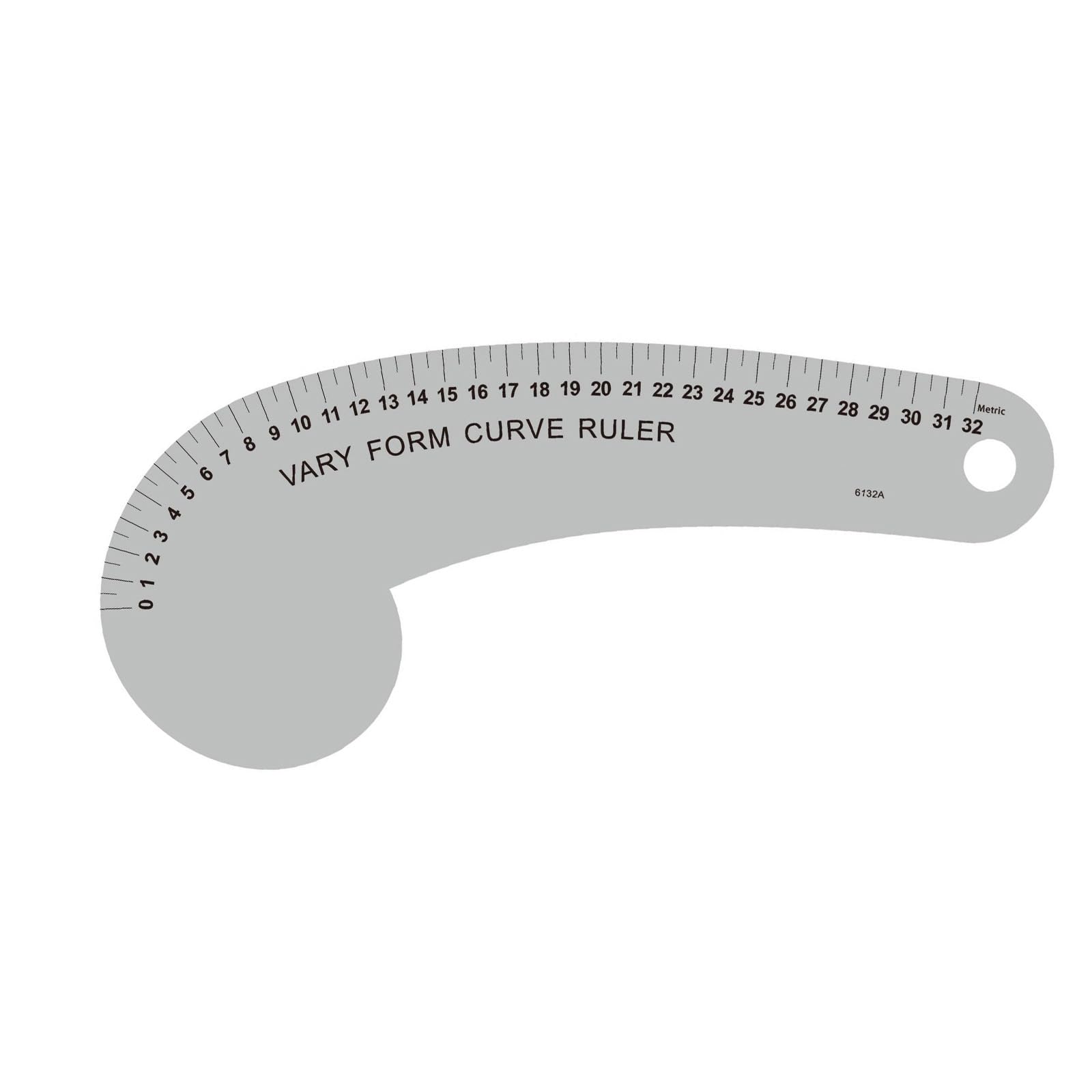 Multipurpose Metal Tailoring Ruler for Sewing Enthusiasts and Professional Designers Dressmaking Measuring Tool