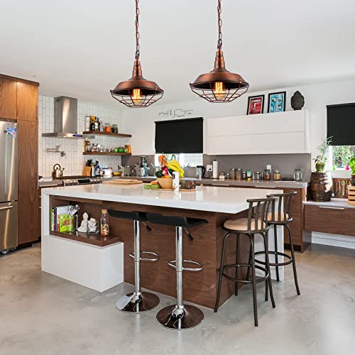 Industrialpendantlightskitchenisland2packfarmhousependantlightwithadjustablechainrusticpendantlightfixturemetalcagependantlightwithwirecagefordiningroombarn Urban Country Home Decor Industrial pendant lights kitchen island 2 pack farmhouse pendant light with adjustable chain rustic pendant light fixture metal cage pendant light with wire cage for dining room barn urban country home decor