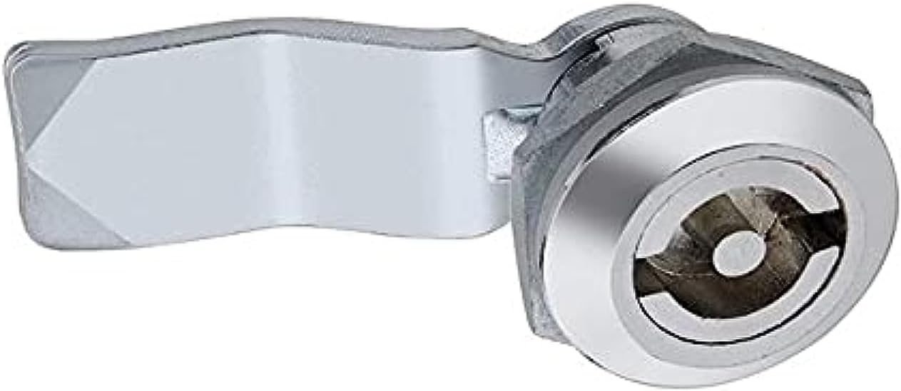 Bharat PIN Type Panel Lock Hole diameter-22 mm, Pack of 4 no.s Locks | Polished finish | Silver