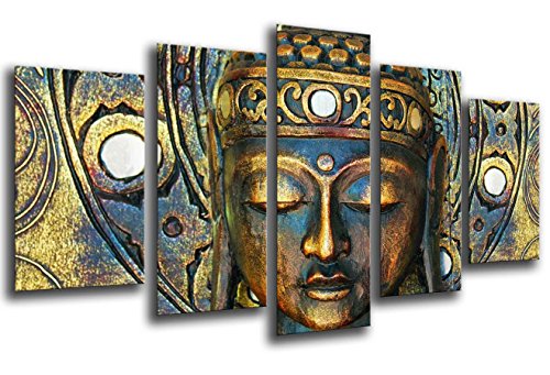 Cuadro Fotográfico Buda, Buddha, Relajacion, Zen, Meditacion, Relax Tamaño total: 165 x 62 cm XXL