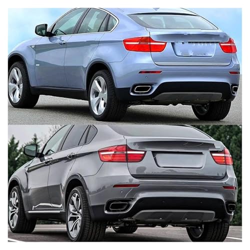 Tuyau d'échappement BMW X6 E71 2009-2013 embout pot d'échappement carré V8