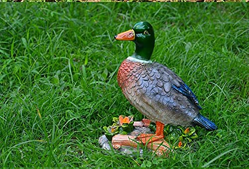 Statue de jardin en résine d'animal pastoral pour déco extérieure