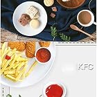 YFGQBCP Air Fryer Oil Free w/Rezepte, Kochbuch, Antihaft-Beschichtung Spülmaschinenfest-Teile – Bild 8