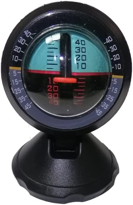 Outdoor Measuring Tool Car Compass Multi-Functional car Inclinometer Ramp Interior Accessories