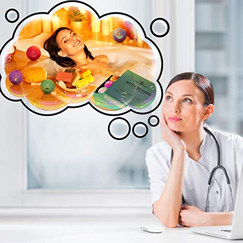 ZEN BREEZE Bath Bombs Set 2X Bigger Fizzies for Irresistibly