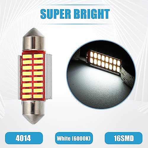Bombillas LED Festoon 36mm 6411 C5W Set de 10 miniatura 2