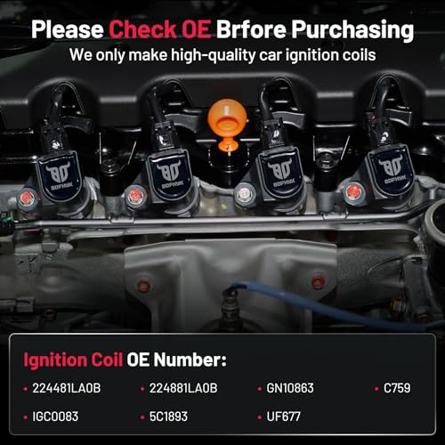 Image of BDFHYK Ignition Coil Pack UF677 for Nissan Armada 2017-2020