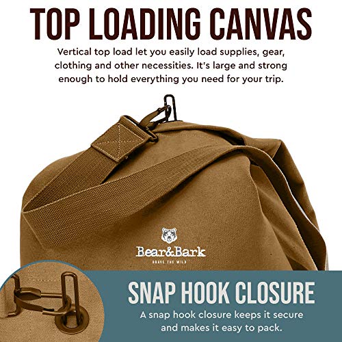 Top Load Duffle Bag - Desert Brown 56