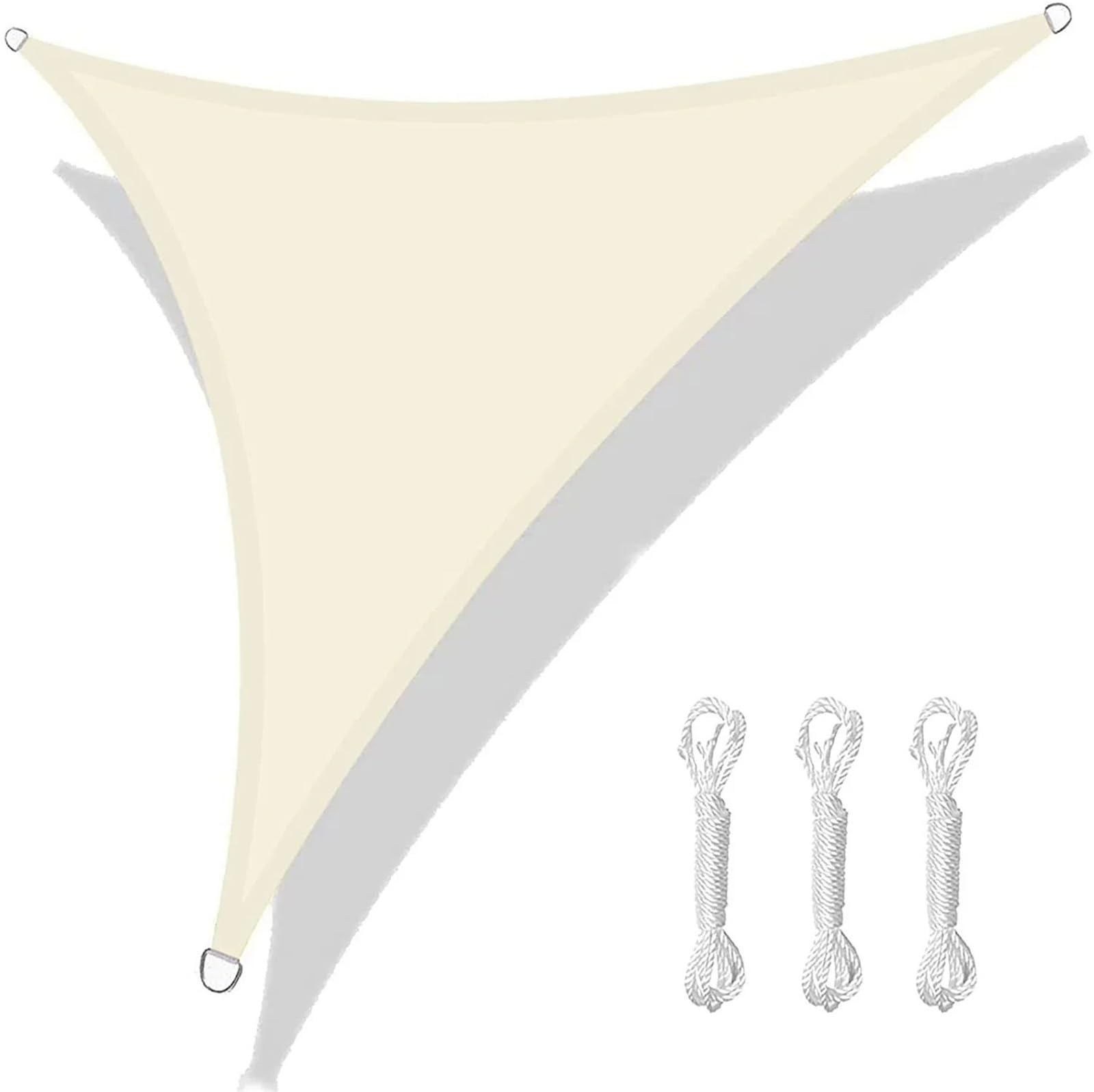 Voile d'ombrage triangulaire anti-UV et imperméable grand format