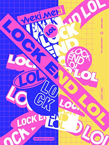 Weki Meki Lock End LOL Set : pack complet des 2 versions du 2ème single album K-pop