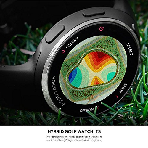 Voice-Caddie-T3-Hybrid-Golf-Watch-GPS-Rangefinder-Modo-Ingles-con-Manual-en-Ingles