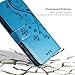 AROYI Funda Xiaomi Redmi Note 8, Relieve Dibujo Carcasa de Tipo Libro...