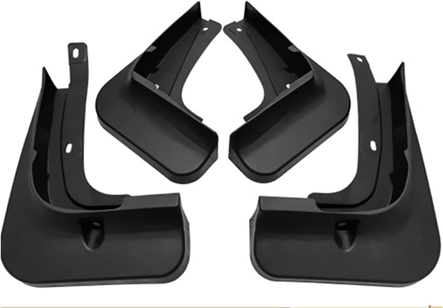 RSCBB 4 Pcs Car Mud Flaps Splash Guards for Volkswagen ID.6X 2021, Easy Installation Mudguards Front Rear Mud Flaps Splashproof Waterproof Car Accessories