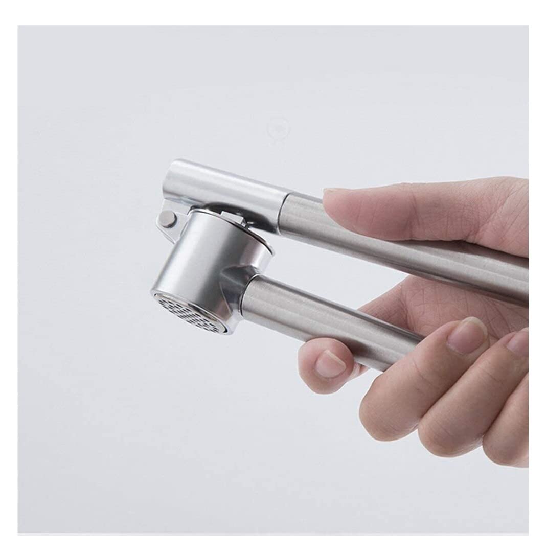 Knoblauch Stampfer Knoblauchpresse Aus Edelstahl, Manuelle Presse, Ingwerpresse, Rutschfester Stampfer FüR Knoblauch Ingwer