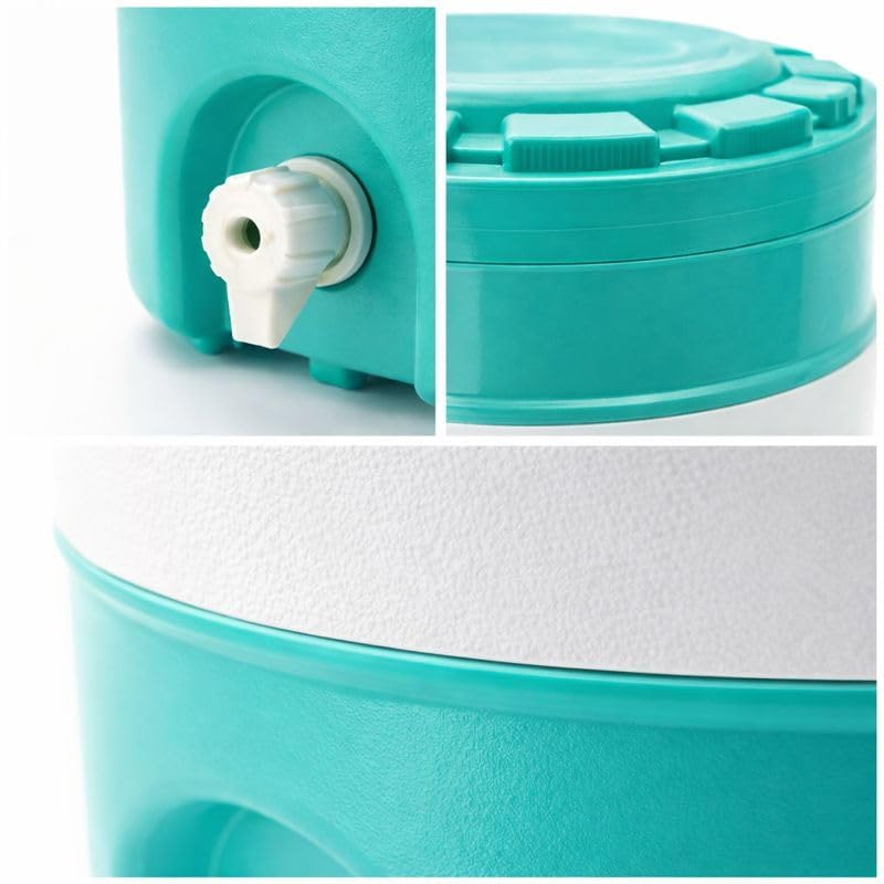 Image of Aqua Cool Water Jug | Long-Lasting Cooling up to 30 Hours | Heavy-Duty Insulated Water Container (Sea Green, 18 litres)