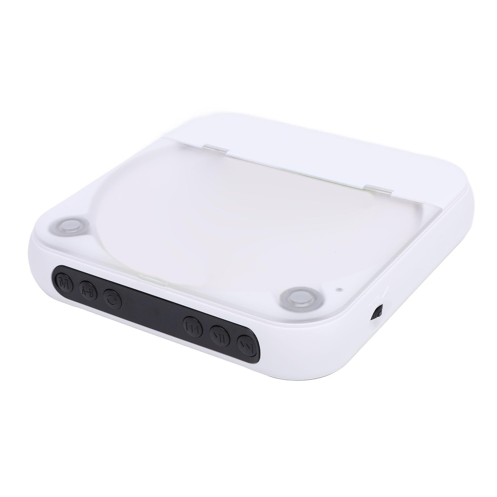 Reproductor de CD Portátil, Bluetooth 5.3, Batería de 2000 MAh, Reproductores de CD para el Hogar, Reproductor de para Automóvil con Auriculares, Carga USB para Viajes en Casa en el