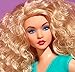 Barbie Looks Fashion Doll with Curly Blonde Hair Dressed in Ruched Crop Top & Satiny Lavender Shorts, Posable Collectible Made to Move Body