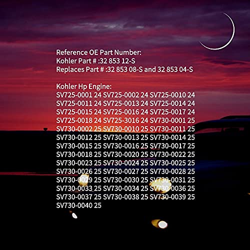 Syconeer 32 853 12-S Carburetor Carb Kit With Gasket For Kohler 23 24 25 26 27 Hp Motor Toro Lawn Tractor Replace Oe 32 853 08-S 32 853 04-S 32 853 12-S #TOP1