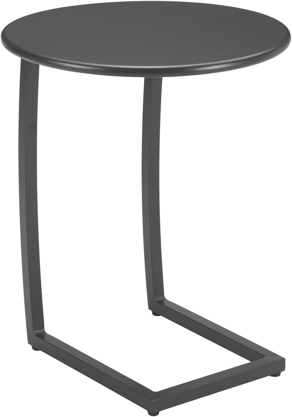 HomeStock Black Accent End Table - Modern Living Room Side Table
