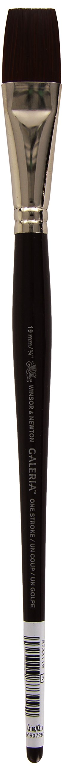 Winsor & Newton Winsor And Newton Galeria One Stroke Short Handle Brush - 3/4 In (19 Mm)
