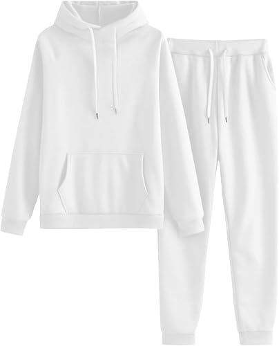 HJYUZP Sweatsuits Women 2 Piece Outfit Fall Matching Sets 2026 Oversized Hoodie 