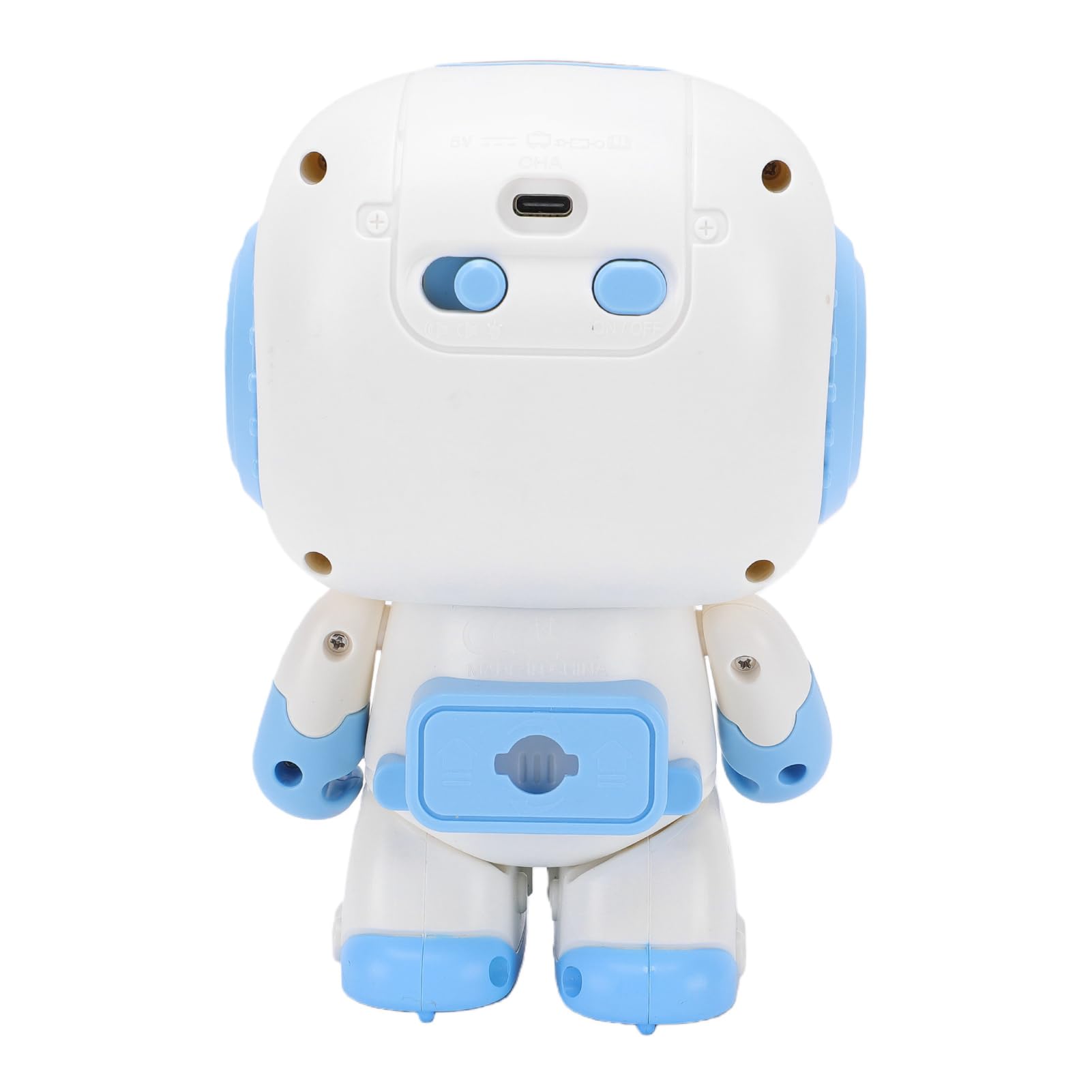 Asixxsix Robot Giocattolo per Bambini, Robot Intelligente Interattivo Programmabile con Ruote e Gambe Ambulanti, Intelligenti RC con Conversazione, Ballo