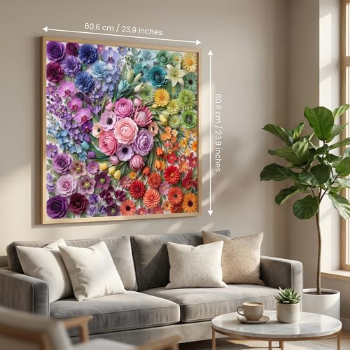 Puzzle 1000 Piezas Flor Temática 3+ Anos miniatura 3