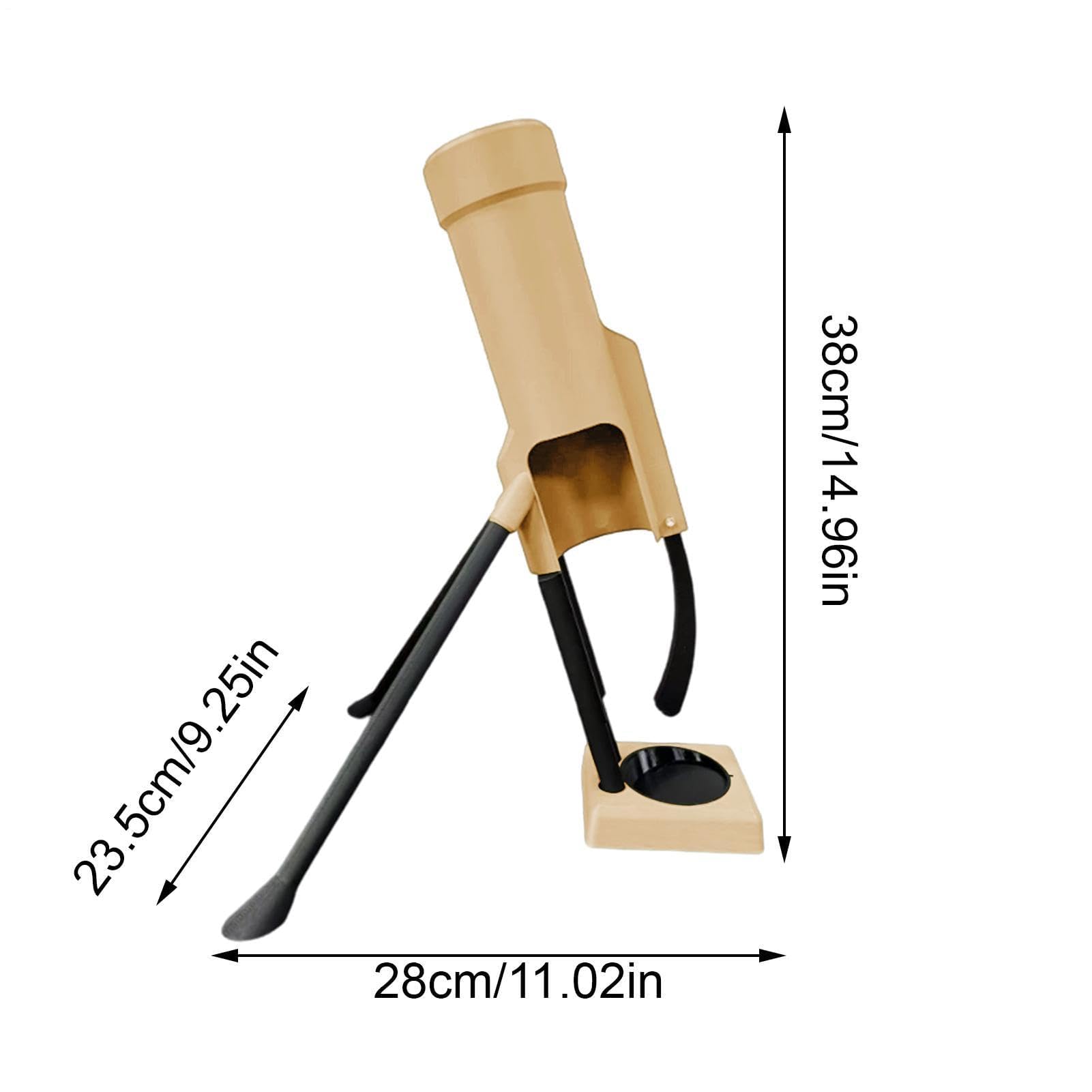Abridor de botellas de cerveza, lanzador automático de tapas de alta resistencia, abridor manos libres para cervezas y refrescos, ideal para el hogar, bar, fiesta, camping, diseño de 51 mm