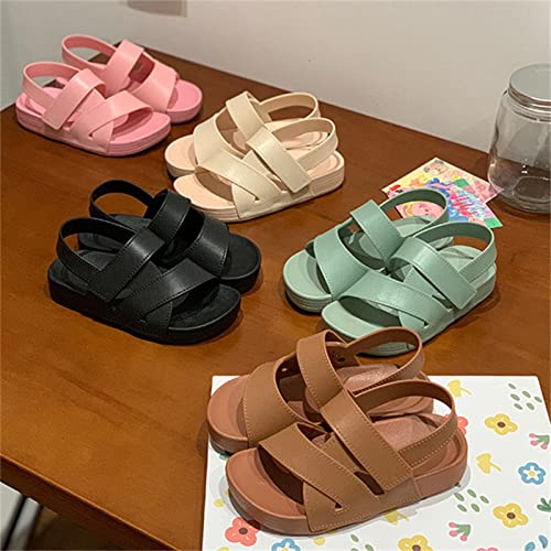 Toddler Girls Jelly Sandals Summer Outdoor Closed Toe Soft Beach Water Shoes Vacation Casual Girls Sandals Size 2 Kid2