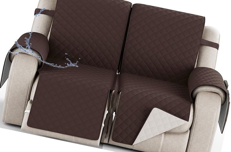 Funda de Sillón Relax Relax Acolchada Antideslizante, Cubre sillón relajable de sujeción Blancas, Manta Protectora para sofá de 1 Plaza (Color : 7#, Size : 2-Seater)