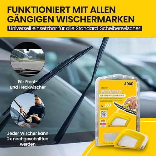 Scheibenwischer Schneider Ok Cars ADAC EcoCut Pro mit Schwamm