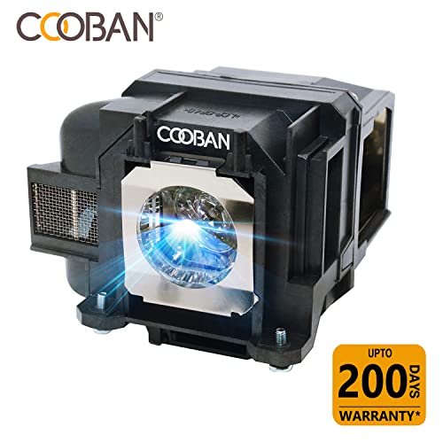 COOBAN Beamer Ersatzlampe für Epson ELPLP88 PowerLite Home Cinema 2040 1040 2045 740HD 640 EX7240 EX3240 EX9200 EX5240 VS240 EB-X31 EH-TW5350 H719A H718A H692A V13H010L88 Projektorlampe