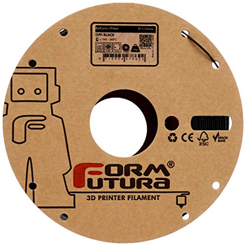 Formfutura ReForm rTitan ABS-Filament Schwarz 1,75mm 1000g