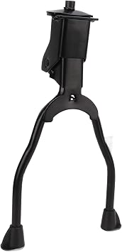Bike Kickstand, Adjustable Foldable Anti Slip Double Leg Mountain Support for Cyclists Commuters Touring Bikes Road Trips