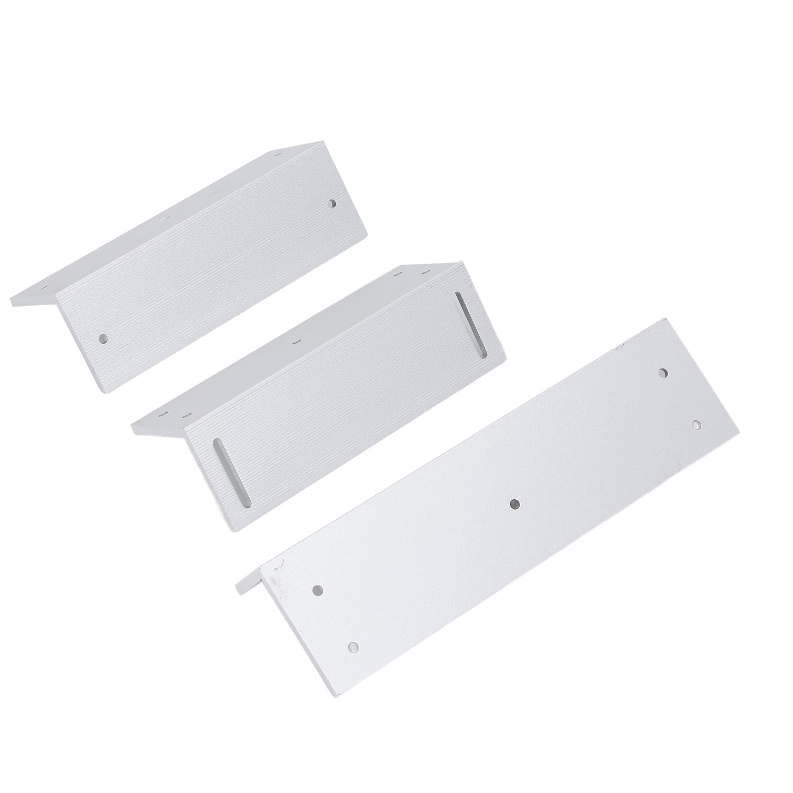 CHICIRIS Staffa Z L in Lega di Alluminio, Staffa di Bloccaggio Elettromagnetica con Forza di Tenuta di 500 Kg 1200 Libbre per Porta Interna, con Design Leggero e Resistente Alla R
