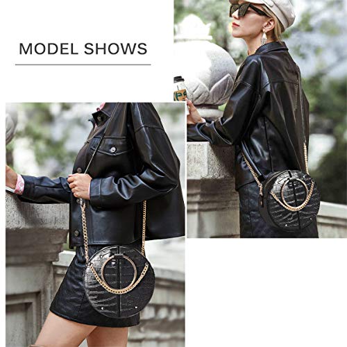 JOSEKO Borsa a tracolla donna in pelle, tracolla a...