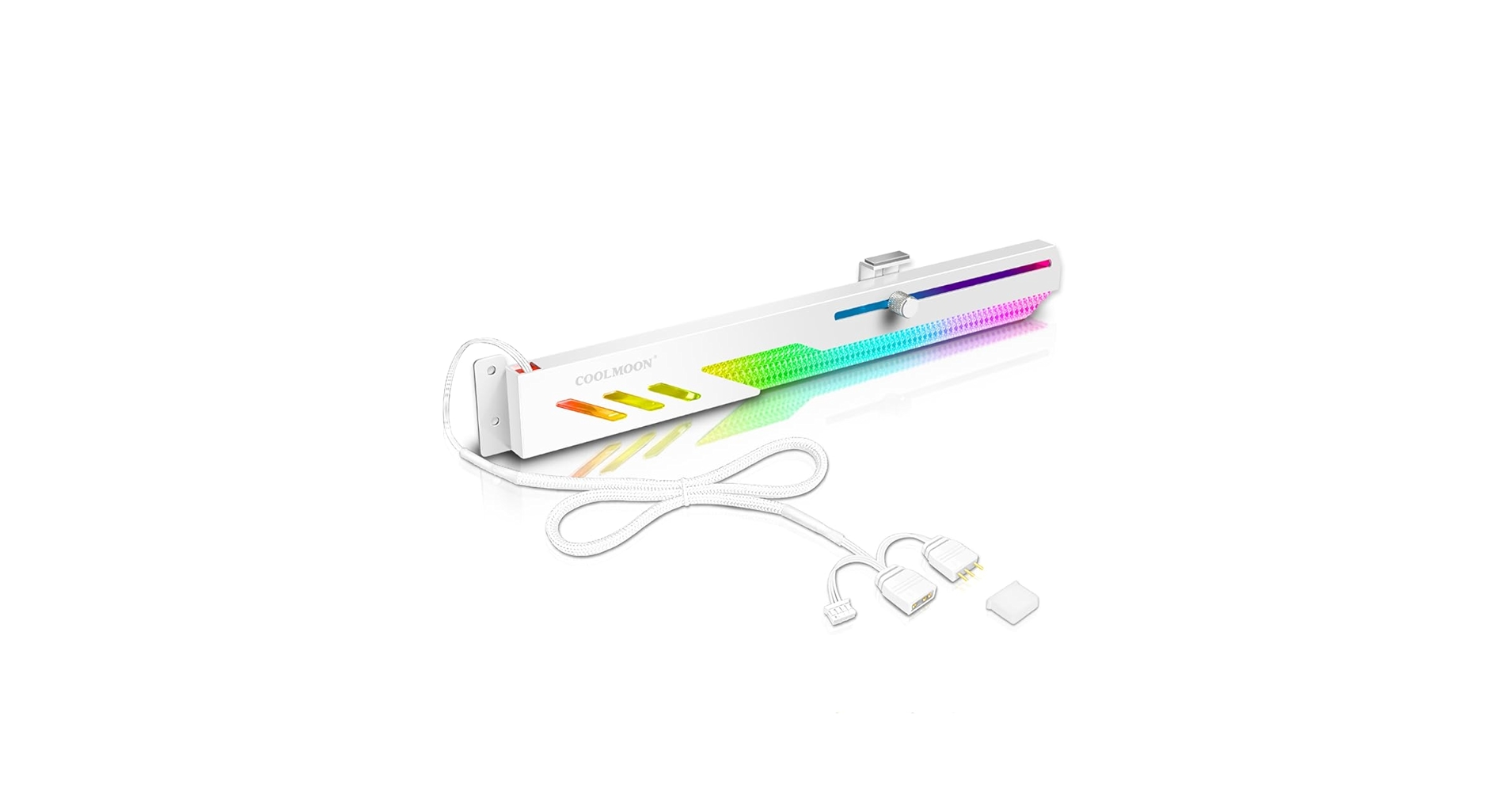 Amazon | VGEBY COOLMOON グラボホルダー GPU ブラケット RGB 横